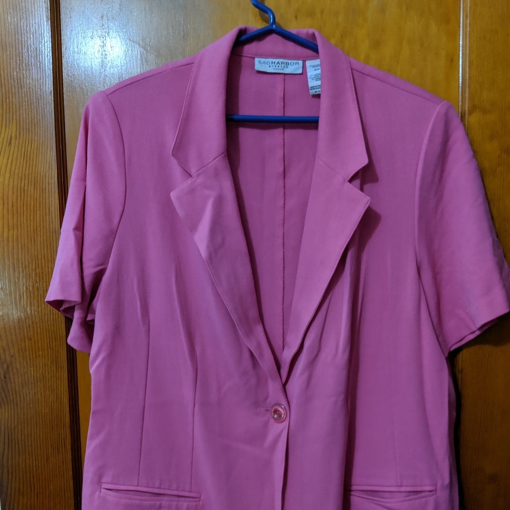 Pink Jacket with pockets